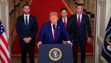 Trump floats Iran ‘regime change’ even as the true impact of US strikes is far from clear