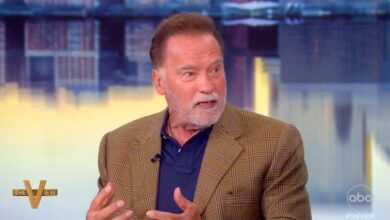 Arnold Schwarzenegger urges immigrants to 'behave like guests' on 'The View'