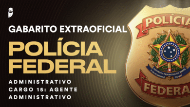 Gabarito Extraoficial PF - Agente Administrativo