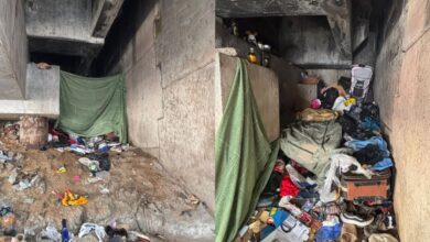 Ação em Balneário Camboriú retira lixo de áreas ocupadas por pessoas em situação de rua