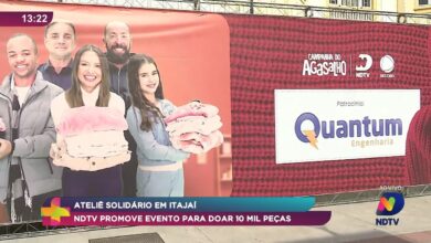 Ateliê Solidário doa 10 mil peças em ação promovida pela NDTV