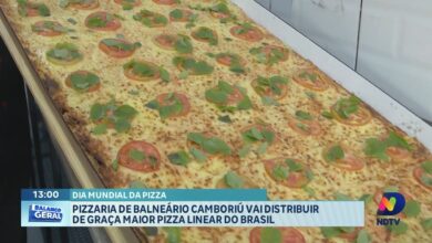 Dia da Pizza: Balneário Camboriú terá maior pizza linear já feita no Brasil