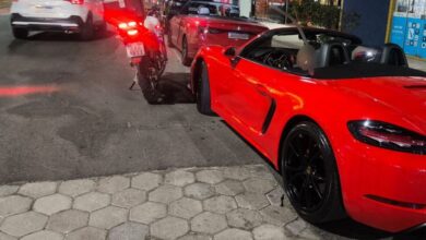 Dois carros de luxo são apreendidos após racha nas Avenidas de Balneário Camboriú