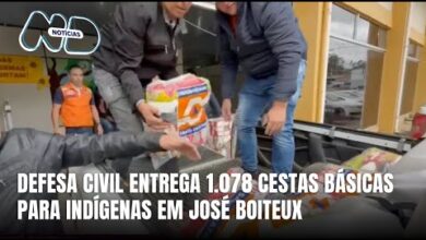 Comunidade indígena em José Boiteux recebe mais de mil cestas básicas