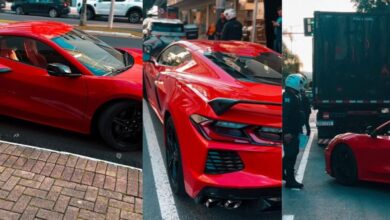 Corvette de luxo é apreendido com R$ 100 mil em débitos