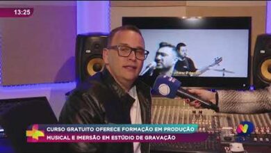 Curso gratuito ensina produção musical com prática em estúdio