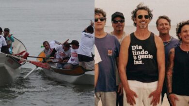 Show do Dazaranha encerra o 7º Arrancadão de Canoas Artesanais em Balneário Camboriú