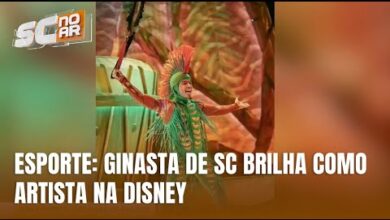 Esporte: Ex-ginasta de Itajaí se destaca como artista na Disney