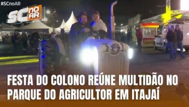 Começa a Festa do Colono em Itajaí com expectativa de 150 mil pessoas