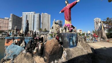 Porque Itapema pede retirada de imagens religiosas da praia