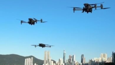 PM começa a usar drones com reconhecimento facial em Balneário Camboriú