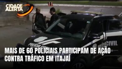 Polícia desarticula organização criminosa ligada ao tráfico em Itajaí