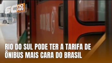 População de Rio do Sul reage à proposta de tarifa de quase R$ 9