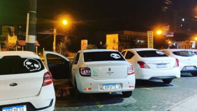 O que significam as caveiras em carros de aplicativo em SC?