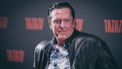 Actor Michael Madsen attends the photocall for ‘TaTaTu’ at Studios Ex De Paolis on March 06, 2019 in Rome, Italy.