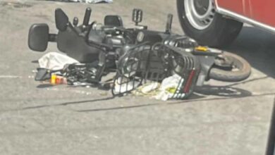 Grave acidente entre carro e motinho elétrica deixa uma vítima fatal em Camboriú