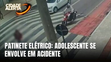 Acidente com patinete elétrico deixa adolescente ferido em Balneário Camboriú