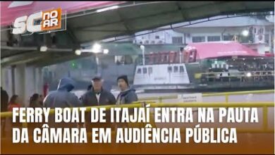 Audiência pública debate futuro do serviço de Ferry Boat em Itajaí