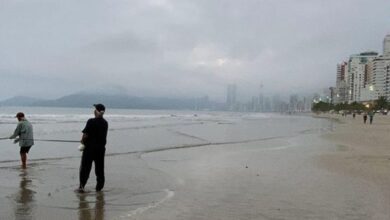 Balneário Camboriú terá frio no começo da semana e calor no fim de semana