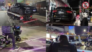 Madrugada agitada em Balneário Camboriú com autuações e remoções de veículos