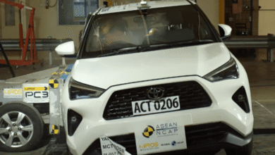 Toyota Yaris Cross tira nota máxima em teste de segurança