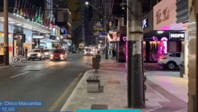 celular de streamer é arrancado por ciclista na Avenida Brasil