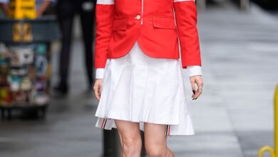 Emma Myers Wore Thom Browne On Good Morning America