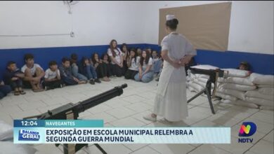 Exposição em Navegantes relembra fatos marcantes da 2ª Guerra Mundial