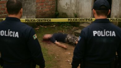 Homem é encontrado morto com marcas de facadas no quintal de casa em Itajaí