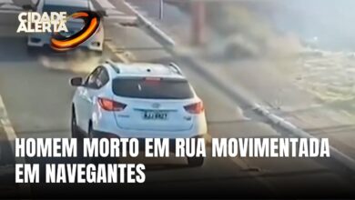 Homem é executado em rua movimentada de Navegantes