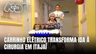 Hospital infantil de Itajaí ganha carrinho elétrico para crianças