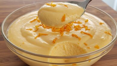 O mousse de laranja mais fácil do mundo – feito no liquidificador