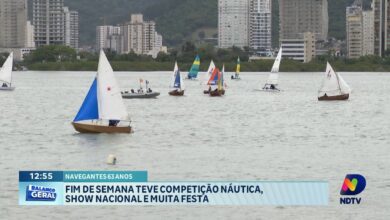 Navegantes celebra 63 anos com festa no mar, pesca e regata de vela