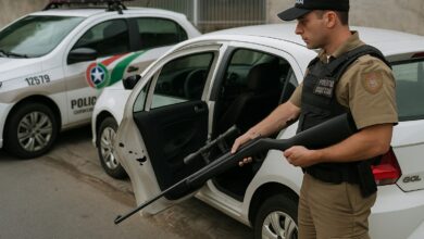 PM apreende espingarda de pressão após denúncia de disparos em Camboriú
