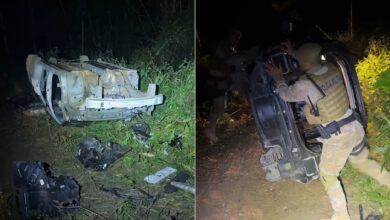 Polícia Militar localiza desmanche de veículos furtados em área rural de Itajaí