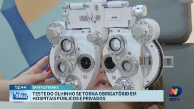 Teste do olhinho agora é obrigatório em todos os hospitais de SC
