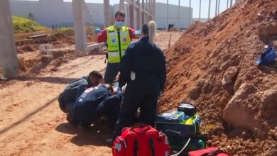 Trabalhador morre após queda de 10 metros em obra de galpão em Itajaí