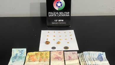 Traficante é preso com crack escondido em carrinho de supermercado em Camboriú