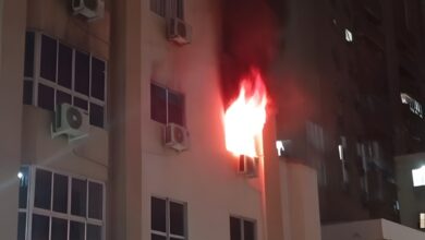 autoescada resgata três da sacada