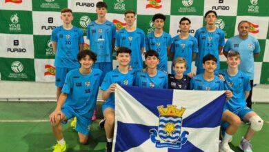 Balneário Camboriú conquista vice-campeonato estadual de vôlei sub-15 masculino