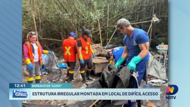 Barraco de luxo irregular chama atenção em local isolado de Balneário Camboriú