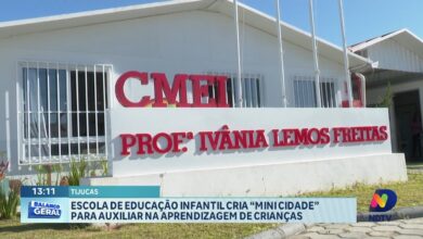 Escola de Tijucas cria mini cidade para estimular aprendizado infantil