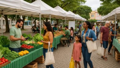 o impacto das feiras locais em conexões e inovação
