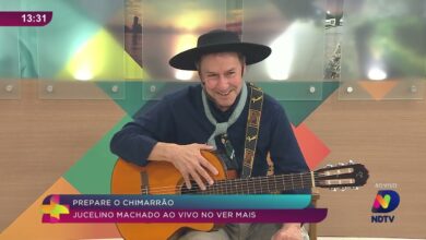 Prepare o chimarrão: Jucelino Machado ao vivo no programa Ver Mais