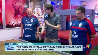 Time do Marcílio abre treinos para interessados em aprender futebol de mesa