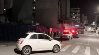 Motorista é presa após atingir ciclista em SC