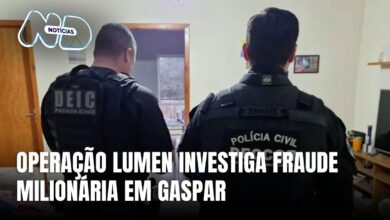 Operação Lumen mira licitação suspeita de iluminação em Gaspar