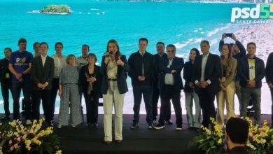 Encontro nacional do PSD em SC debate políticas e critica condenação de Bolsonaro
