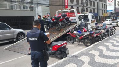 Mais 6 motos removidas em fiscalizações de trânsito em Balneário Camboriú
