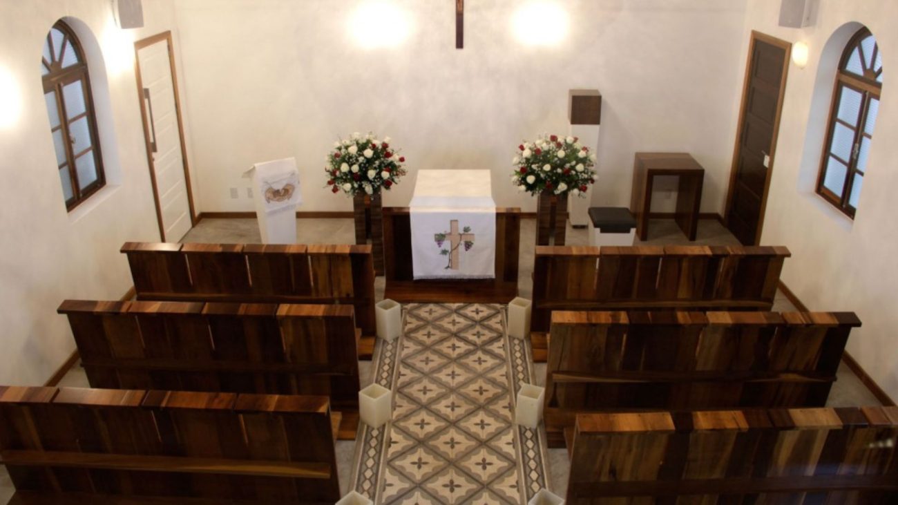 Lotação máxima é de 60 pessoas. - Divulgação/Capela da Paz/ND